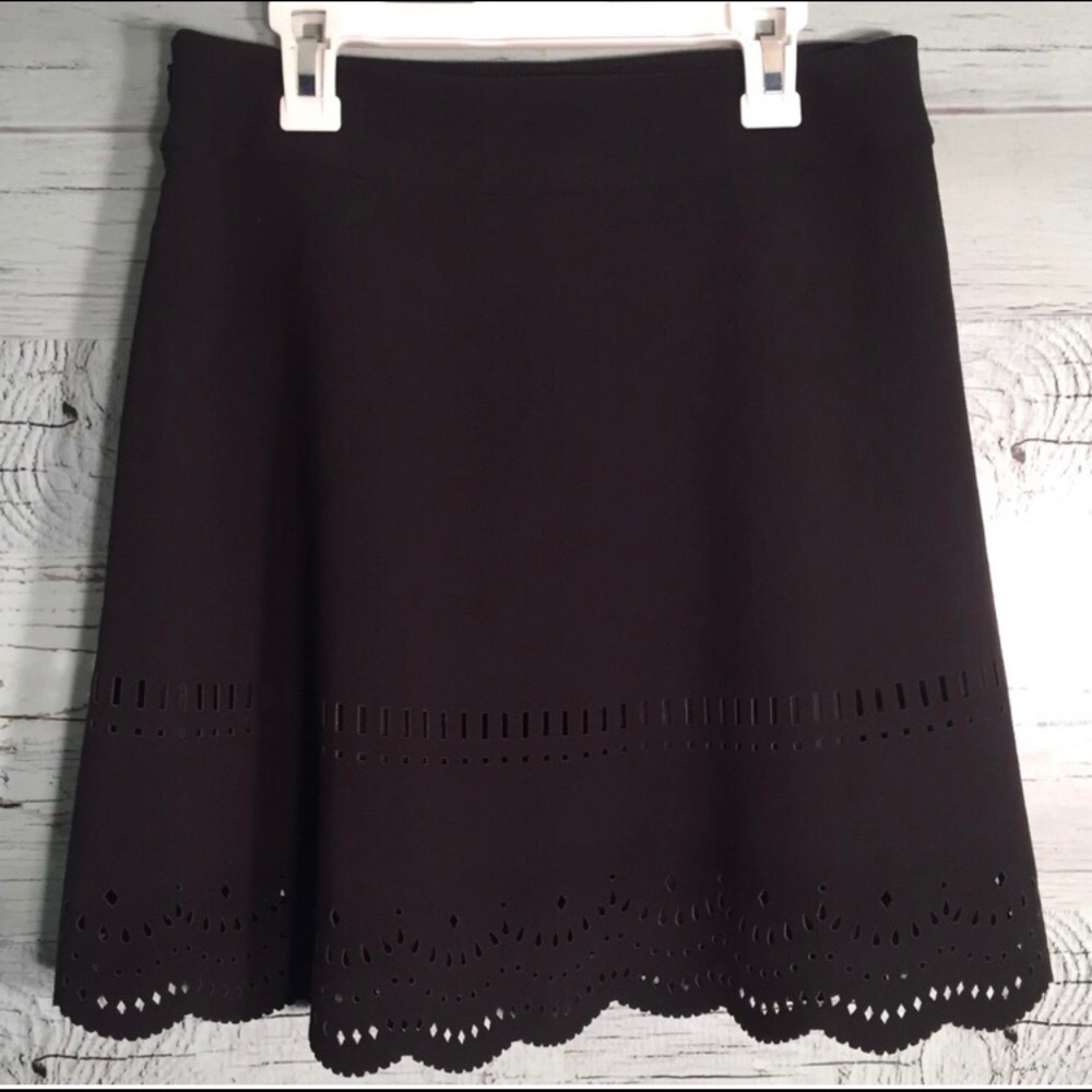 Size 2 Loft Black Skirt